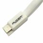 Дата кабель USB 2.0 – Lightning 8-pin White Auzer (AC-L1WH) - 1
