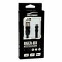 Дата кабель USB 2.0 AM to Lightning 1.0m DC-IP-102TF black Greenwave (R0014161) - 2