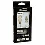 Дата кабель USB 2.0 AM to Lightning 1.0m DC-IP-102ZR white Greenwave (R0014164) - 2