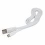 Дата кабель USB 2.0 AM to Micro 5P 1.0m DC-MU-102TF white Greenwave (R0014170) - 1