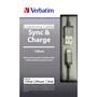 Дата кабель USB 2.0 AM to Lightning 1.2m Verbatim (48852) - 3
