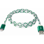 Дата кабель USB08-03LT USB - Micro USB, GreenLED backlight, 1m Defender (87557) - 1