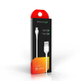 Дата кабель USB 2.0 AM to Lightning 1.0m Cu, 2.1А White Grand-X (PL01W) - 1
