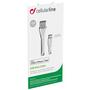 Дата кабель USB 2.0 AM to Micro 5P 1.0m green Cellularline (USBDATACMICROUSBG) - 1