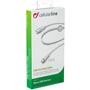 Дата кабель USB 2.0 AM to Micro 5P 1.0m white Cellularline (USBDATACMICROUSBW) - 1