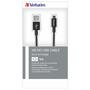 Дата кабель USB 2.0 AM to Micro 5P 1.0m black Verbatim (48863) - 6