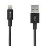 Дата кабель USB 2.0 AM to Lightning 1.0m black Verbatim (48858) - 1