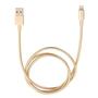Дата кабель USB 2.0 AM to Lightning 1.0m gold Verbatim (48861) - 1