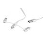 Дата кабель USB 2.0 AM to Lightning + Micro 5P + Type-C 1.0m Cablexpert (CC-USB2-AMLM32-1M-W) - 1 Дата кабель USB 2.0 AM to Lightning + Micro 5P + Type-C 1.0m Cablexpert (CC-USB2-AMLM32-1M-W) - 1