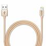 Дата кабель USB 2.0 AM to Lightning 1.0m MFI Golden ADATA (AMFIAL-100CMK-CGD) - 1 Дата кабель USB 2.0 AM to Lightning 1.0m MFI Golden ADATA (AMFIAL-100CMK-CGD) - 1