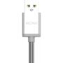 Дата кабель USB 2.0 AM to Type-C 1.0m DCMQ Silver Nomi (316207) - 1