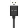 Дата кабель USB 2.0 AM to Micro 5P 1.0m DCMQ Black Nomi (316210) - 1