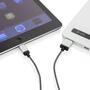 Дата кабель USB 2.0 AM to Lightning 0.3m silver Verbatim (48854) - 3