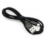 Дата кабель USB 2.0 AM to Micro 5P nylon 1m black Vinga (VCPDCMBN21BK) - 2