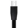 Дата кабель USB 2.0 AM to Micro 5P 1.5m DCF Black Nomi (316196) - 1
