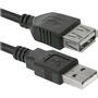 Дата кабель USB 2.0 AM/AF 1.8m USB02-06 Defender (87456) - 1