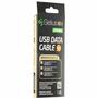 Дата кабель USB 2.0 AM to Type-C Pro Nylon Lay Black Gelius (63259) - 4