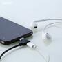 Дата кабель USB 2.0 AM to Lightning + Audio Adaptor 0.15m black Remax (RL-LA01-BLACK) - 3