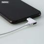 Дата кабель USB 2.0 AM to Lightning + Audio Adaptor 0.15m white Remax (RL-LA01-WHITE) - 2