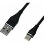 Дата кабель USB 2.0 AM to Type-C 1.2m 2A Black Grand-X (NC012BK) - 1