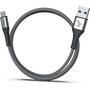 Дата кабель USB 2.0 AM to Micro 5P 1.0m Flex Gray Pixus (4897058531145) - 1 Дата кабель USB 2.0 AM to Micro 5P 1.0m Flex Gray Pixus (4897058531145) - 1