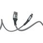 Дата кабель USB 2.0 AM to Micro 5P 1.0m Flex Gray Pixus (4897058531145) - 3 Дата кабель USB 2.0 AM to Micro 5P 1.0m Flex Gray Pixus (4897058531145) - 3