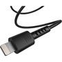 Дата кабель USB 2.0 AM to Lightning 1.0m Soft black Pixus (4897058530933) - 2