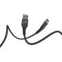 Дата кабель USB 2.0 AM to Type-C 1.0m Flex Black Pixus (4897058530902) - 3