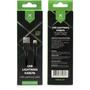 Дата кабель USB 2.0 AM to Lightning 1.0m cylindric nylon back Vinga (VCPDCLCANB1BK) - 3 Дата кабель USB 2.0 AM to Lightning 1.0m cylindric nylon back Vinga (VCPDCLCANB1BK) - 3