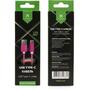 Дата кабель USB 2.0 AM to Type-C 1.0m rainbow nylon Vinga (VCPDCTCCOLNB1RS) - 3