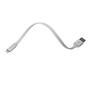 Дата кабель USB 2.0 AM to Lightning 0.25m white ColorWay (CW-CBUM-LM25W) - 1