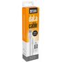 Дата кабель USB 2.0 AM to Lightning 0.25m white ColorWay (CW-CBUM-LM25W) - 3