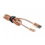 Дата кабель USB 2.0 AM to Lightning 1.0m Cablexpert (CCPB-L-USB-08G) - 1
