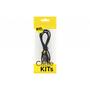 Дата кабель USB 2.0 AM to Lightning 1.0m 2A Kit (KITS-W-003) - 2