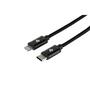 Дата кабель USB 3.1 Type-C to Lightning 1.0m Alumium Shell Cable 2E (2E-CCTLAL-1M) - 1