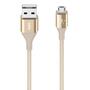 Дата кабель USB 2.0 AM to Micro 5P 1.2m DuraTek Mixit 2.4A gold Belkin (F2CU051BT04-GLD) - 1
