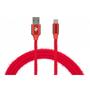 Дата кабель USB 2.0 AM to Micro 5P 1.0m Fur red 2E (2E-CCMTAC-RED) - 3 Дата кабель USB 2.0 AM to Micro 5P 1.0m Fur red 2E (2E-CCMTAC-RED) - 3