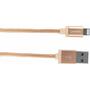 Дата кабель USB 2.0 AM to Lightning 1.0m MFI Golden Canyon (CNS-MFIC3GO) - 1