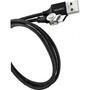 Дата кабель USB 2.0 AM to Type-C 1.0m Rotating magnetic Black Canyon (CNS-USBC8B) - 3