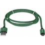 Дата кабель USB 2.0 AM to Micro 5P 1.0m USB08-03T green Defender (87804) - 1