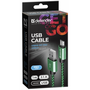 Дата кабель USB 2.0 AM to Micro 5P 1.0m USB08-03T green Defender (87804) - 2