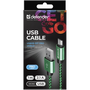 Дата кабель USB 2.0 AM to Micro 5P 1.0m USB08-03T green Defender (87804) - 3