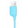 Дата кабель USB 2.0 AM to Lightning 1.2m Blue Puridea (L02-Blue) - 1
