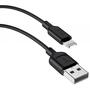 Дата кабель USB 2.0 AM to Lightning 1.0m Fast T-L829 Black T-Phox (T-L829 Black) - 2