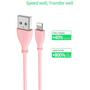 Дата кабель USB 2.0 AM to Lightning 1.0m Kitty T-L817 Pink T-Phox (T-L817 Pink) - 5