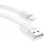 Дата кабель USB 2.0 AM to Lightning 1.2m White T-L801 Black T-Phox (T-L801 white) - 3