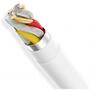 Дата кабель USB 2.0 AM to Lightning 2.0m White T-L801 Black T-Phox (T-L801(2) white) - 4