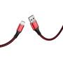 Дата кабель USB 2.0 AM to Micro 5P 1.0m Jagger T-M814 Red T-Phox (T-M814 red) - 2