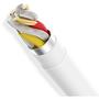 Дата кабель USB 2.0 AM to Micro 5P 2.0m Nets T-M801 White T-Phox (T-M801(2) white) - 1