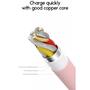 Дата кабель USB 2.0 AM to Type-C 1.0m Kitty T-C817 Pink T-Phox (T-C817 Pink) - 5